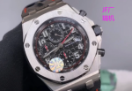 JF Factory Swiss Audemars Piguet 3126 Copy Watch Stainless Steel Arabic markers